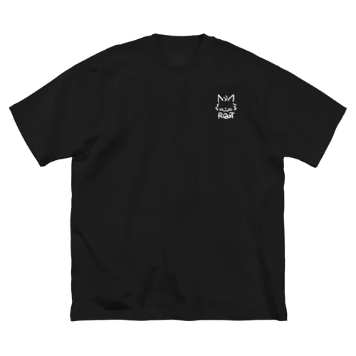 ワンポイントRQT（白） ビッグシルエットTシャツ