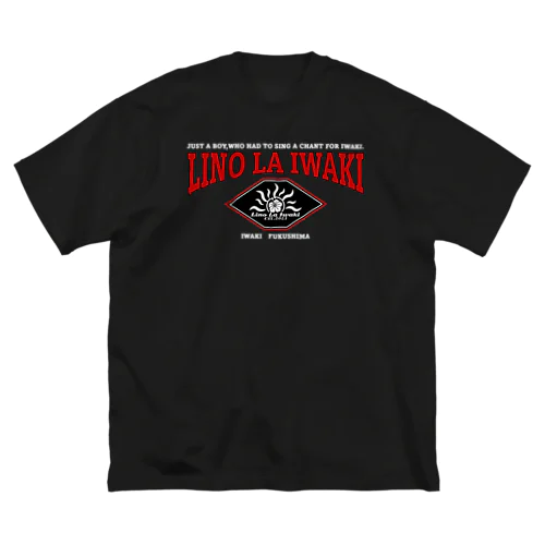 Lino La Iwaki arch logo  루즈핏 티셔츠