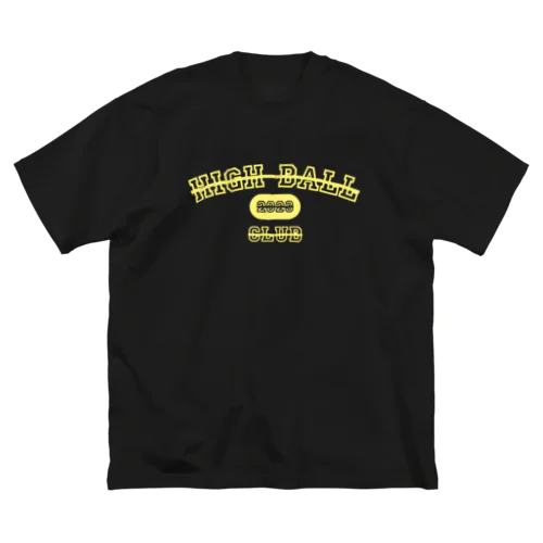 High-Ball-Club COLLEGE LOGO TEE ビッグシルエットTシャツ