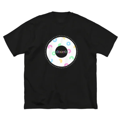 donut(ドーナツ)カラフルver. ビッグシルエットTシャツ