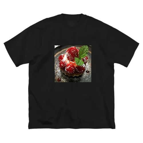 メルのいちごタルト ビッグシルエットTシャツ