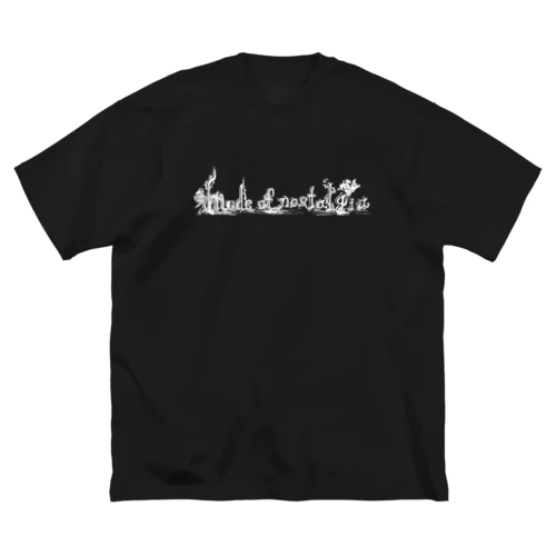 mode of nostalgia白ロゴグッズ Big T-Shirt