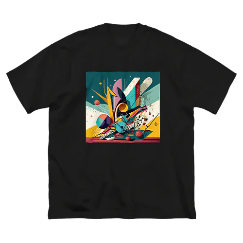 ガラクタアート Big T-Shirt