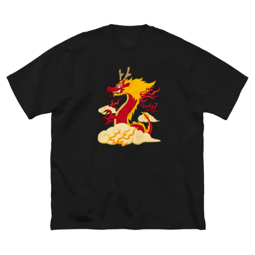 ラッキーセブンドラゴン ビッグシルエットTシャツ