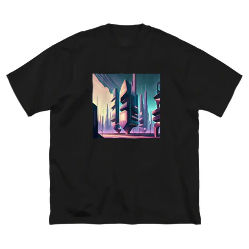 サイバーパンク都市 Big T-Shirt