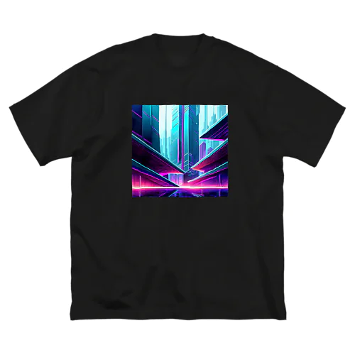 サイバーパンク都市 Big T-Shirt