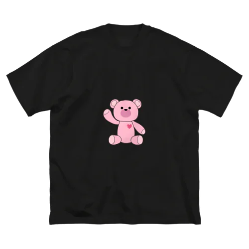 ピンくま ビッグシルエットTシャツ