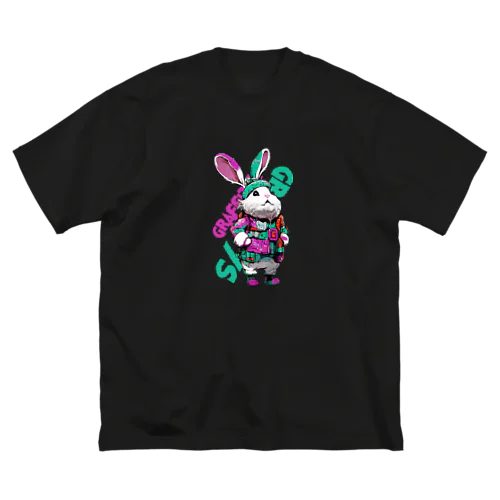 rabbit-1 ビッグシルエットTシャツ