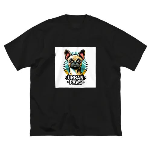 パグチワワ「Urban paws 」 Big T-Shirt