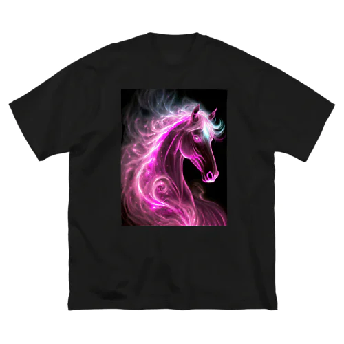 Ruby Flame Horse Big T-Shirt
