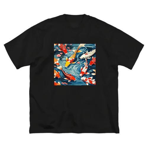 日本の風景　日本庭園の錦鯉、Jpanese garden and NISHIKIGOI Big T-Shirt