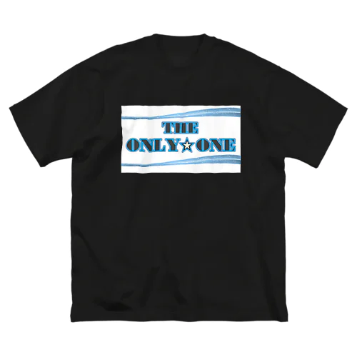 THE ONLY ONE 『ブルーシャドウ』 ビッグシルエットTシャツ