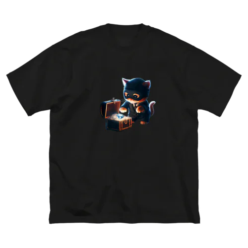 猫　泥棒 Big T-Shirt