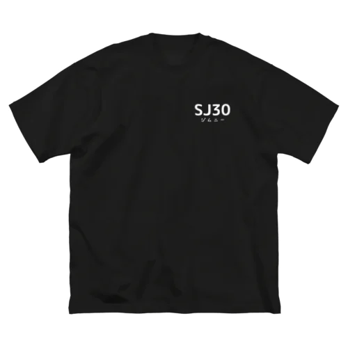 30 （文字色ホワイト） ビッグシルエットTシャツ