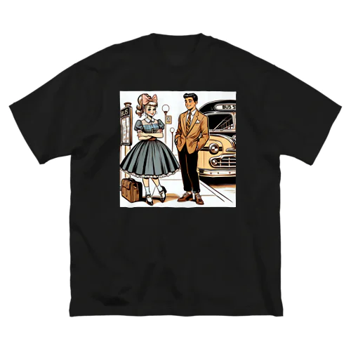 恋するバスストップ　Ken &Marie Big T-Shirt