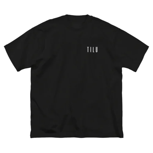 TILU (white) ビッグシルエットTシャツ