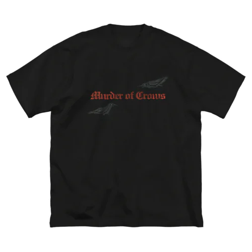 Murder of Crows ビッグシルエットTシャツ