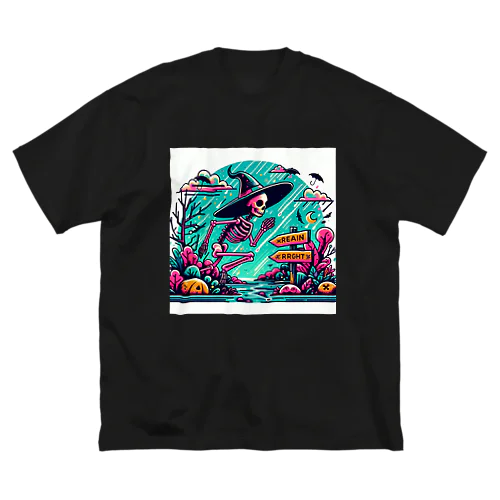 骸骨紳士シリーズ　雨ニモマケズ、風ニモマケズ Big T-Shirt