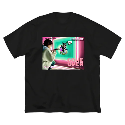 マメ柴チルちゃん　レトロゲーム Big T-Shirt