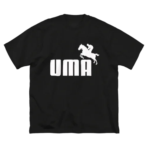 UMA（白） ビッグシルエットTシャツ