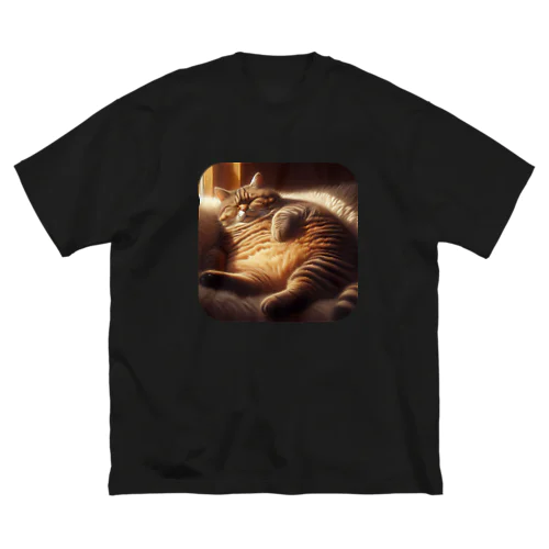春眠のネコ Big T-Shirt