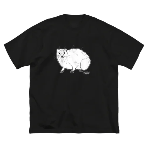 イワダヌキ（濃色） ビッグシルエットTシャツ