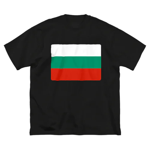 ブルガリアの国旗 ビッグシルエットTシャツ