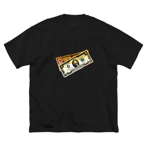 sad dollar ビッグシルエットTシャツ