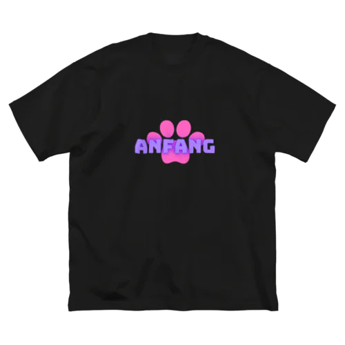 ANFANG Dog stamp series  ビッグシルエットTシャツ