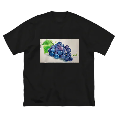 ぶどう ビッグシルエットTシャツ