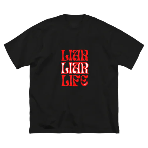 LIAR LIRE LIFE ビッグシルエットTシャツ