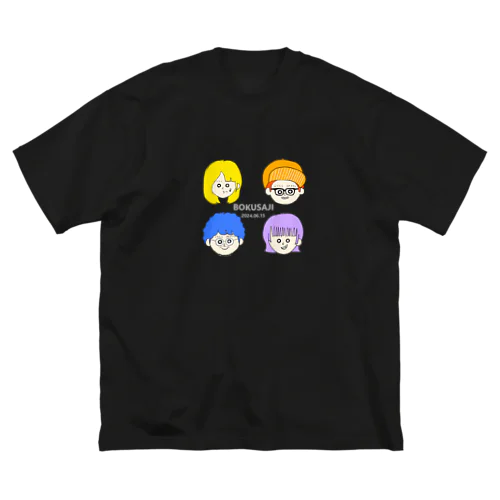 僕らのLIVEは匙加弦グッズ／【キャラ（透過）】Tシャツ（ビックシルエット） ビッグシルエットTシャツ