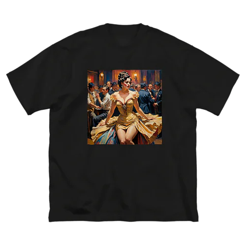Burlesque 01 ビッグシルエットTシャツ