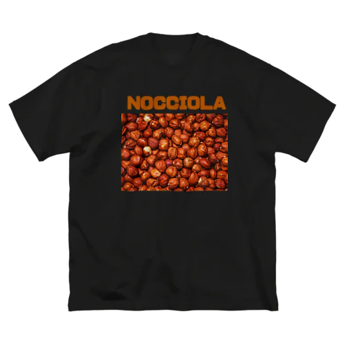 NOCCIOLA ヘーゼルナッツ　イタリア語 ビッグシルエットTシャツ