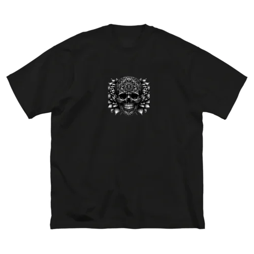 Luxe/Étoile　【スカル】 ビッグシルエットTシャツ