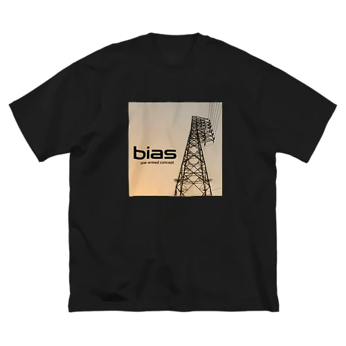 bias(orange) ビッグシルエットTシャツ