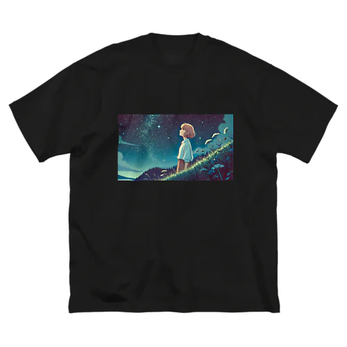 Silence Starlight ビッグシルエットTシャツ