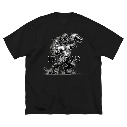 BEER　ZAURUS ビッグシルエットTシャツ