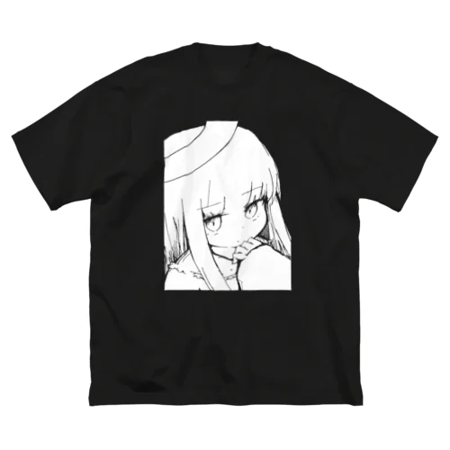 ずれてるちゃん2024ver.blk ビッグシルエットTシャツ