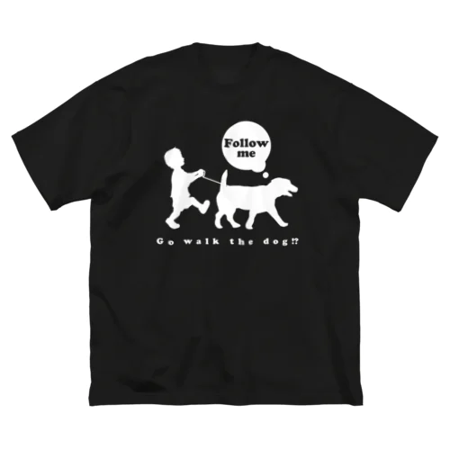 お散歩 ビッグシルエットTシャツ