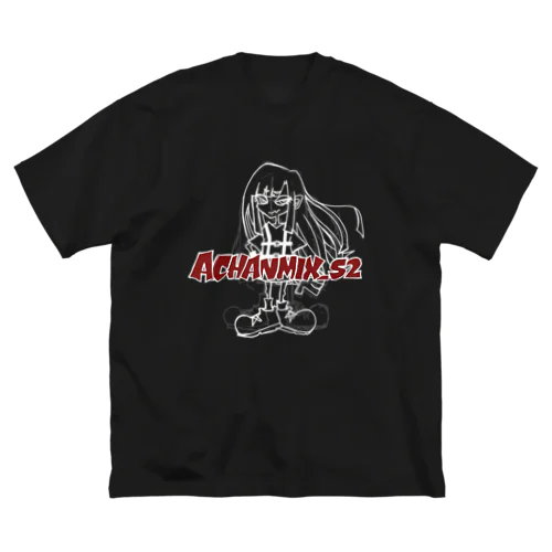 Achanmix_s2_Black Big T-Shirt