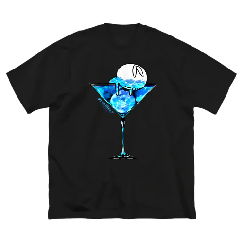 クレイジー闇うさぎ(Blue Moon) Big T-Shirt