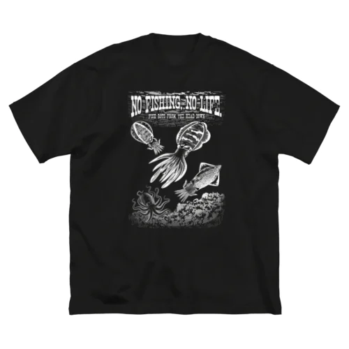 Fishing_S8_W ビッグシルエットTシャツ