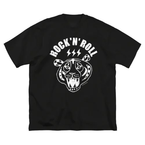 ROCK 'N' ROLL TIGER タイガー／トラ／虎 ビッグシルエットTシャツ