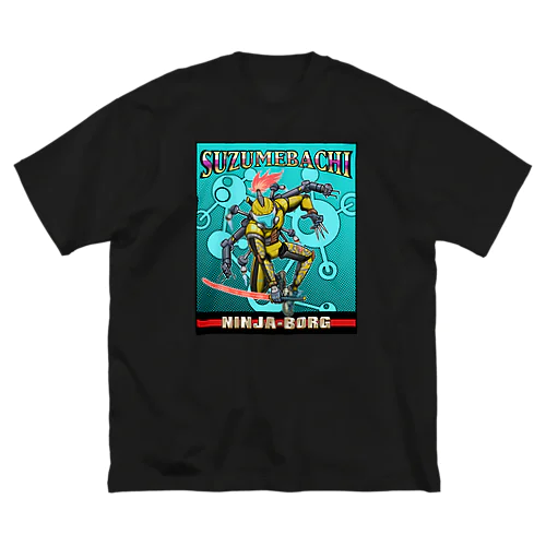 SUZUMEBACHI -NINJA BORG- ビッグシルエットTシャツ