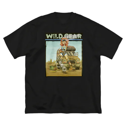 WILD GEAR ビッグシルエットTシャツ