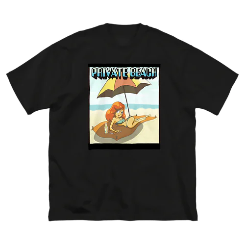 PRIVATE BEACH Big T-Shirt