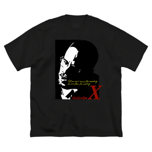 MALCOLM X ビッグシルエットTシャツ