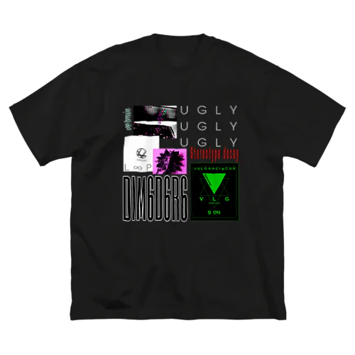 L∞P UGLY/DB_08 ビッグシルエットTシャツ