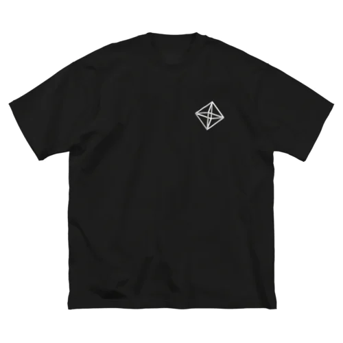 Regular Octahedron (胸元) ビッグシルエットTシャツ